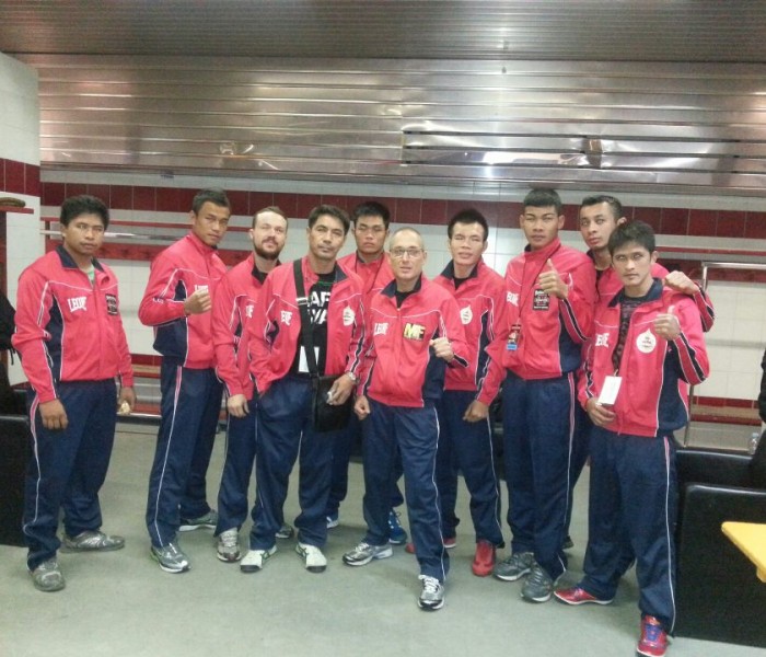 Thailand team promoted by Muay Farang in Milan-Oktagon 2013