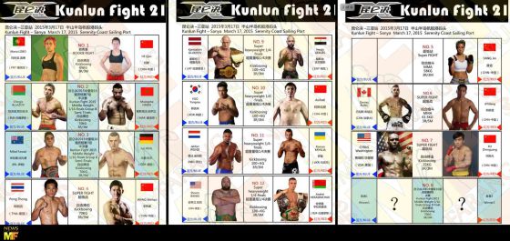 Kunlun Fight 21 kickboxing muay thai haida maria lobo milad farzad chingiz allazov kehl