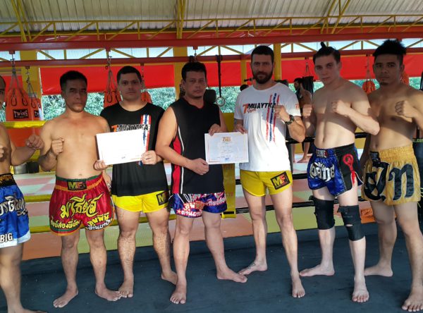 7 Muay Thai first “Inter trainers” course concluded