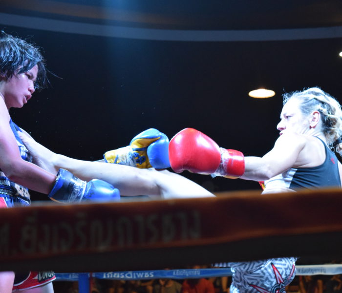 (English) Silvia La Notte, champion in Chiang Mai, signs with Lion Fight