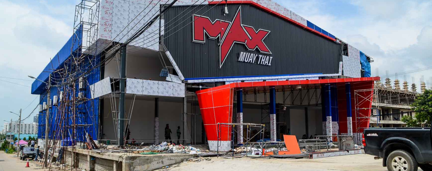 Exclusive pictures of the brand new Max Muay Thai Stadium Pattaya