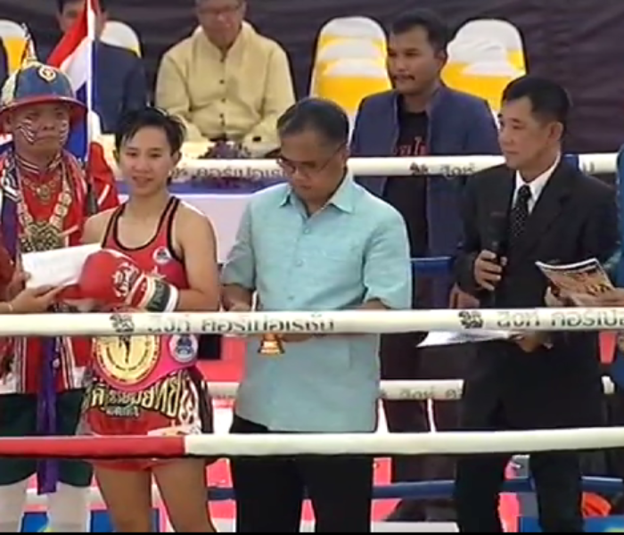 (English) Thananchanok winner of female tournament in Ayutthaya